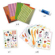 Picasso inspired collage kit