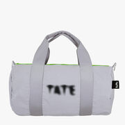 Tate silver mini weekend reflective bag