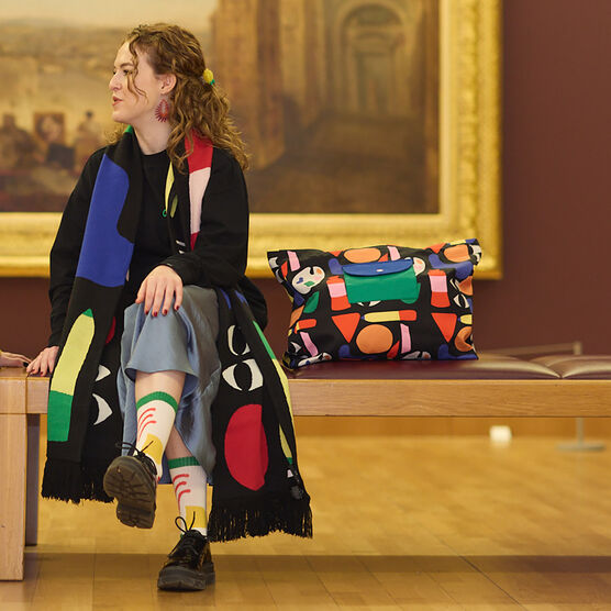 Lazy Oaf Art Block tote bag