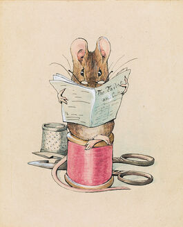 Helen Beatrix Potter: Frontispiece: The Tailor Mouse