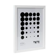 White art print 30 x 40 cm frame