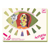 Picasso inspired collage kit