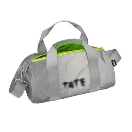 Tate silver mini weekend reflective bag