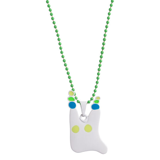 Do Ho Suh White Slime necklace