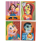 Picasso inspired collage kit