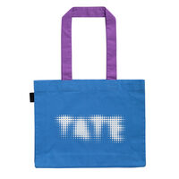 Blue Tate logo tote bag